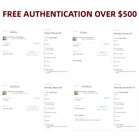 Price firm! New 11 carats Diamond Moissanite Necklace - Picture 8 of 9